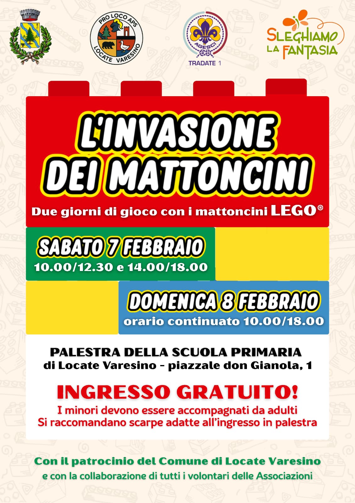 Locate Varesino – L’invasione dei mattoncini